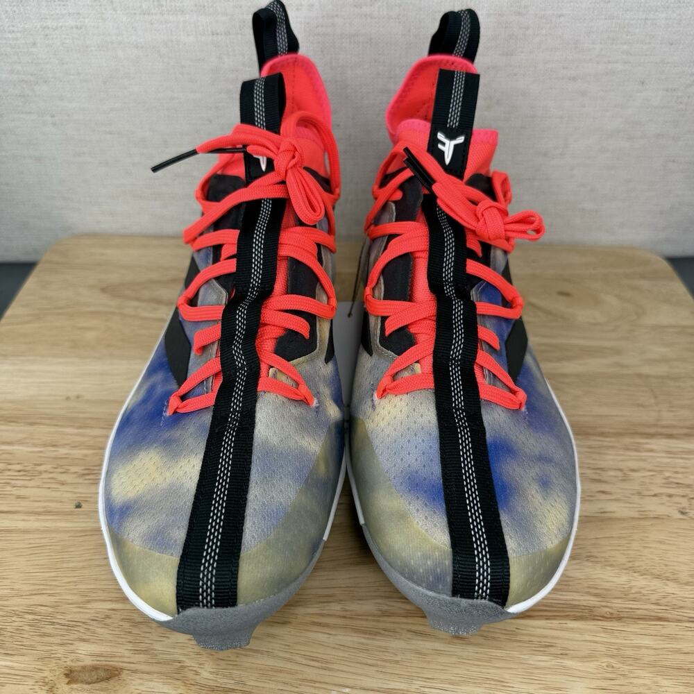 Adidas Daniel Patrick Adizero Afterburner Baseball Cleats Tie-Dye H03813 Sz 10.5 - Picture 3 of 10